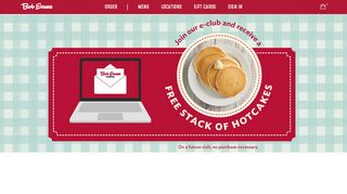 Bob Evans | Sign Up For Email Offers and Updates