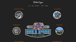 Bob's Signs Homepage - Bob's Signs