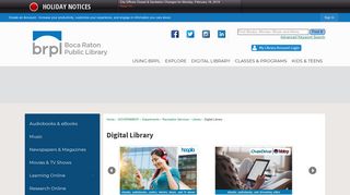 Digital Library | Boca Raton, FL