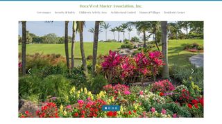 Resident Login - Boca West Master Association