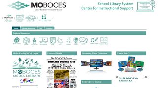 Media Library - CIS/SLS Web Pages at Madison-Oneida BOCES