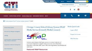 School Library System / SNAP - CiTi BOCES