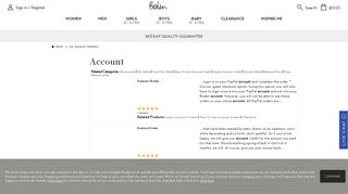 Account at Boden