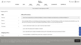 Offers & Promotions | Boden