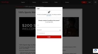 100% Sports Sign Up Bonus at Bodog Sportsbook