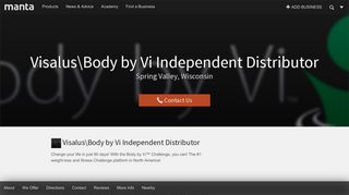 VisalusBody BY Vi Independent Distributor Spring Valley WI, 54767 ...