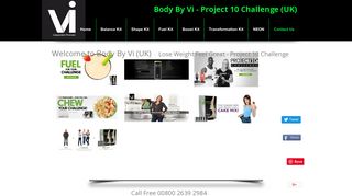 Body By Vi, Weight-Loss Shakes Challenge I ... - Body By Vi (UK)