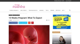 Pregnancy Week 10: Symptoms, Baby Size, Body Changes & more