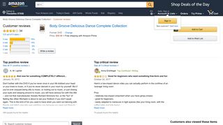 Amazon.com: Customer reviews: Body Groove Delicious Dance ...