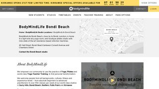 BodyMindLife Bondi Beach - BodyMindLife