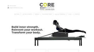 Core Body Science: Home