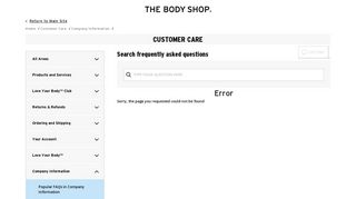 The Body Shop US - How do I sign up to your emails/newsletters?