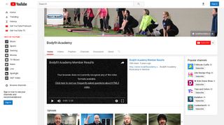 Bodyfit Academy - YouTube