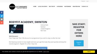 Bodyfit Academy Swinton Victoria Park M27 4UA
