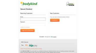 bodykind | Checkout