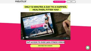 Sweatflix   - Workouts On Demand!