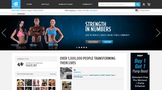 BodySpace FREE Online Fitness Community - Join Today!