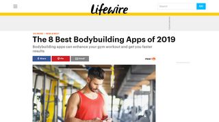 The 8 Best Bodybuilding Apps of 2019 - Lifewire