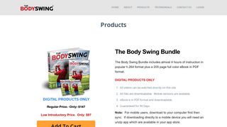The Body Swing Products