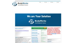 Welcome to BodyWork CMS home page