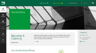 Stockbroking - Nedbank