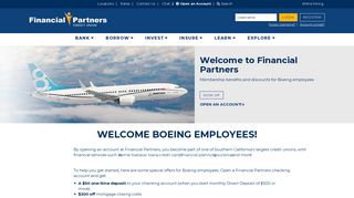 Welcome Boeing Employees! - Financial Partners Credit Union
