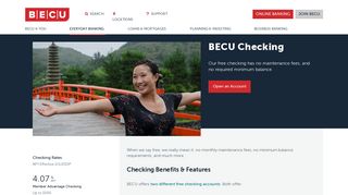 BECU Checking Accounts | No Minimums and No Maintenance Fees