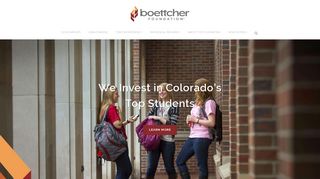 Boettcher Foundation,Colorado Scholarships,Nonprofit Grants