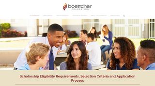 Scholarship Eligibility Requirements - Boettcher Foundation