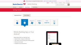 Bank of America Mobile Banking for Android™