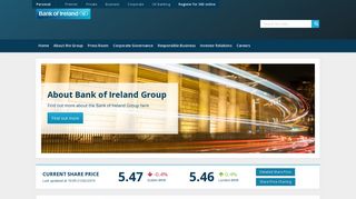 About Bank of Ireland - Bank of Ireland Group Website
