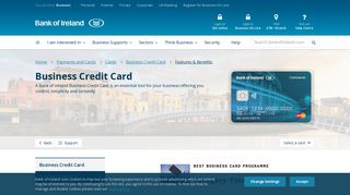 Business Credit Card - Bank of Ireland Business Banking