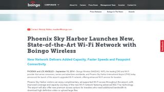 Phoenix Sky Harbor Launches New, State-of-the-Art Wi-Fi Network ...