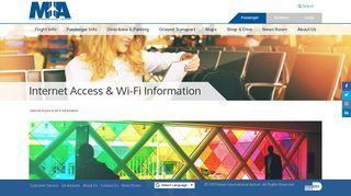 Internet Access & Wi-Fi Information - Miami International Airport