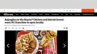 Bojangles on the Bayou? Chicken and biscuit lovers want NC ...
