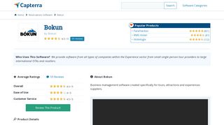 Bokun Reviews and Pricing - 2019 - Capterra