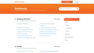 Landing Pages - BoldLeads Help Center