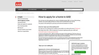 AAB - How to apply for a home