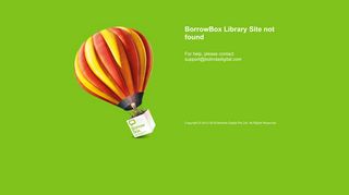 Wellington City Libraries - Login - BorrowBox