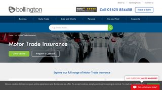 Motor Trade Insurance - Bollington Insurance Brokers