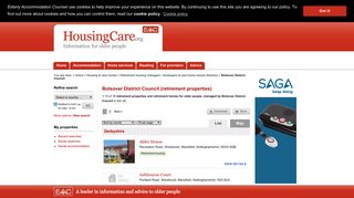 Bolsover District Council | Retirement properties | 1-15 ... - Housing Care