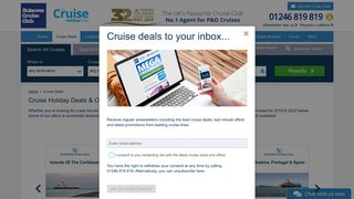 Cruise Deals - Bolsover Cruise Club
