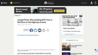 Joseph Rose: Why stealing WiFi from a Bolt Bus on the highway is ...