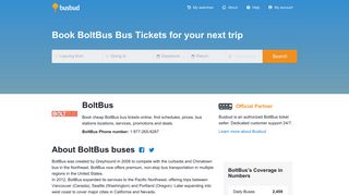 BoltBus - Find & Book Official BoltBus Bus Tickets | Busbud