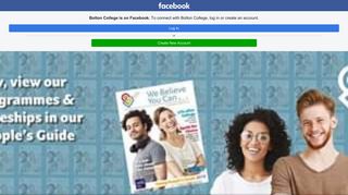 Bolton College - Home | Facebook - Facebook Touch