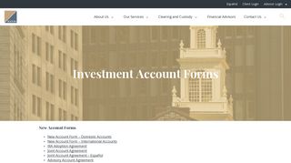 Investment Account Forms | Bolton Global Capital