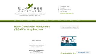 Bolton Global Asset Management (