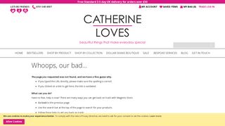 Catherine Loves | Bombay Duck Alphabet Striped Mug