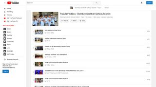 Popular Videos - Bombay Scottish School, Mahim - YouTube