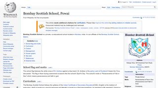 Bombay Scottish School, Powai - Wikipedia